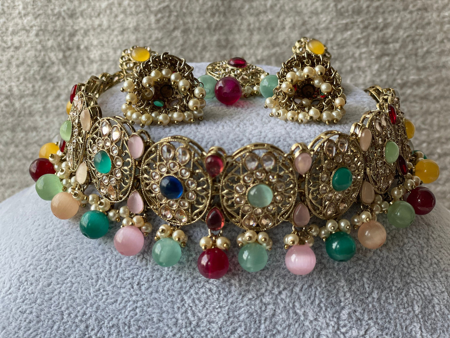 Multicolour Choker Necklace