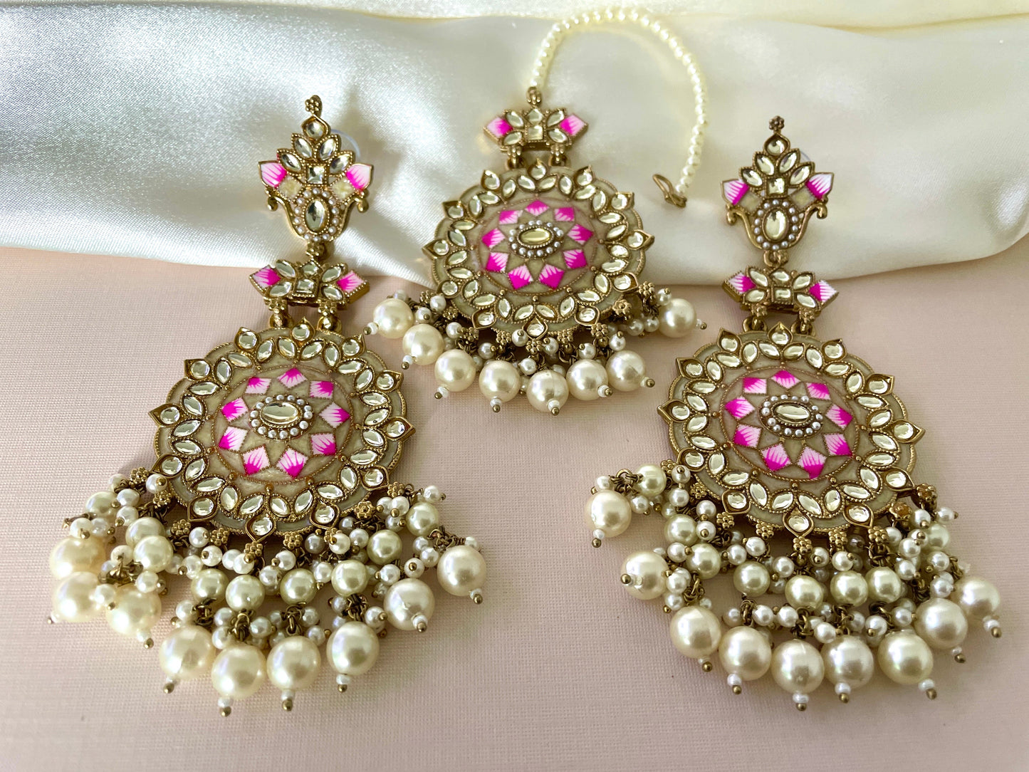 Meenakari Tikka Set