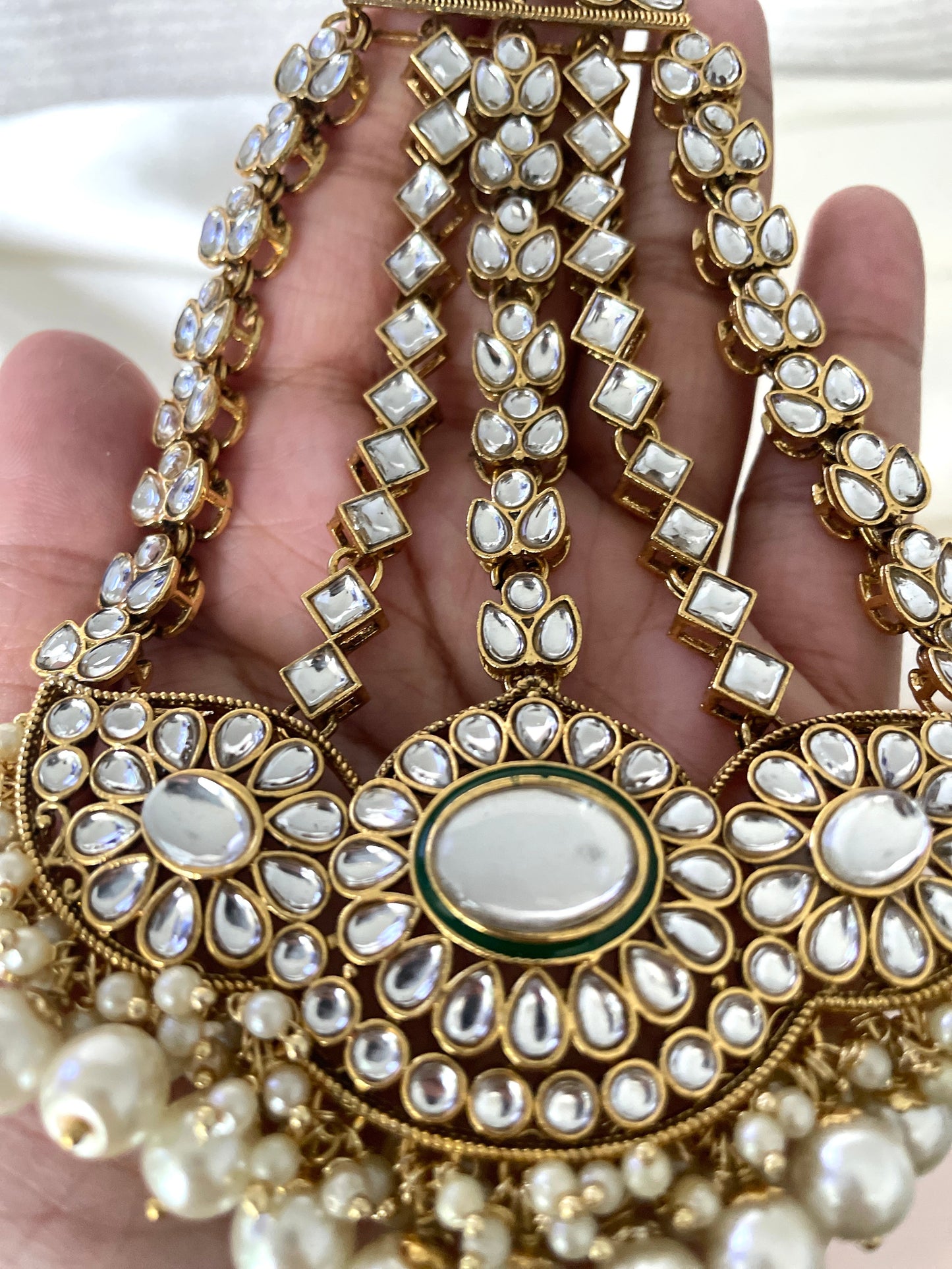 Gold Pearl Jhoomar