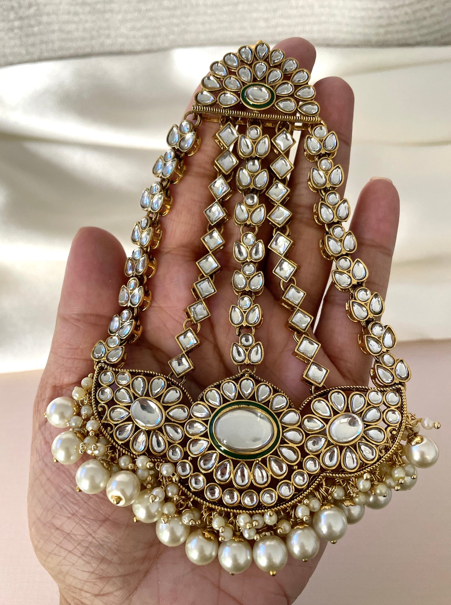 Gold Pearl Jhoomar