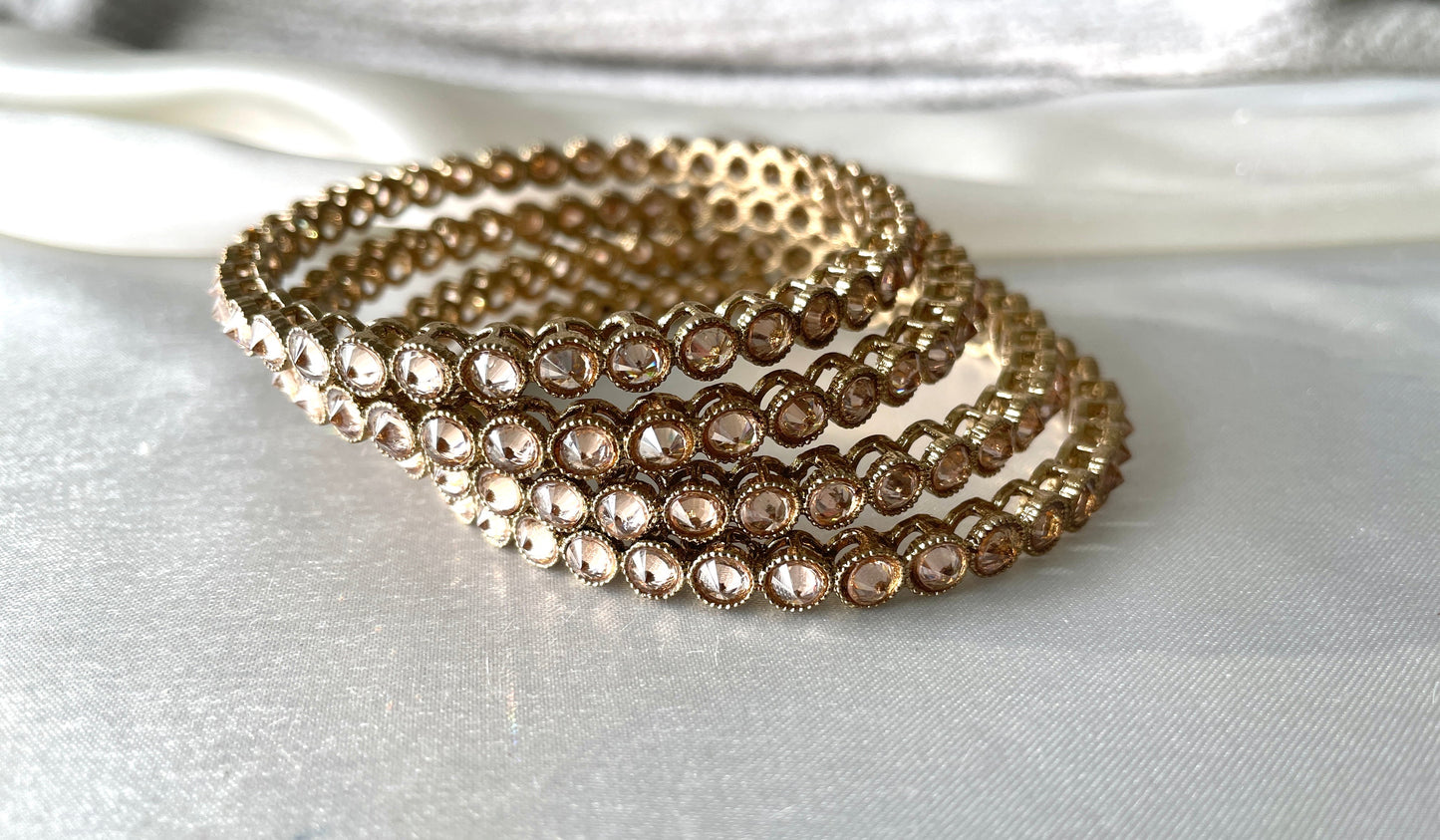Polki Bangles- Set of 4