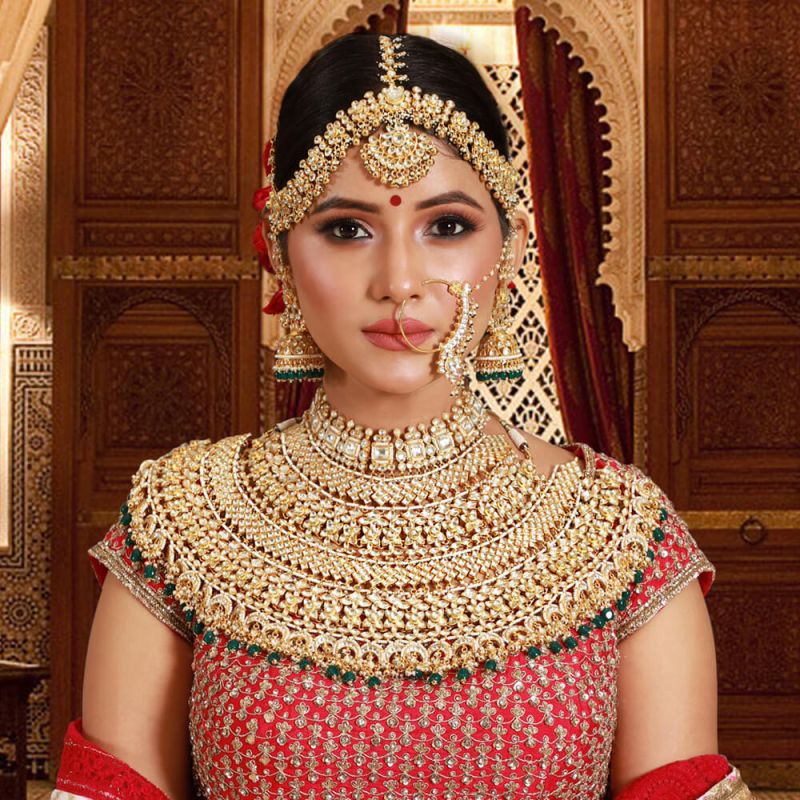Exquisite Elegance: Unveiling the Allure of Kundan Bridal Jewellery