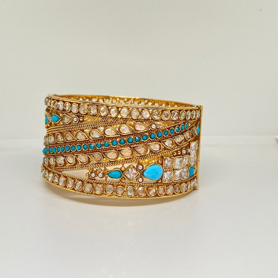 attractive gold look traditional Kangan 