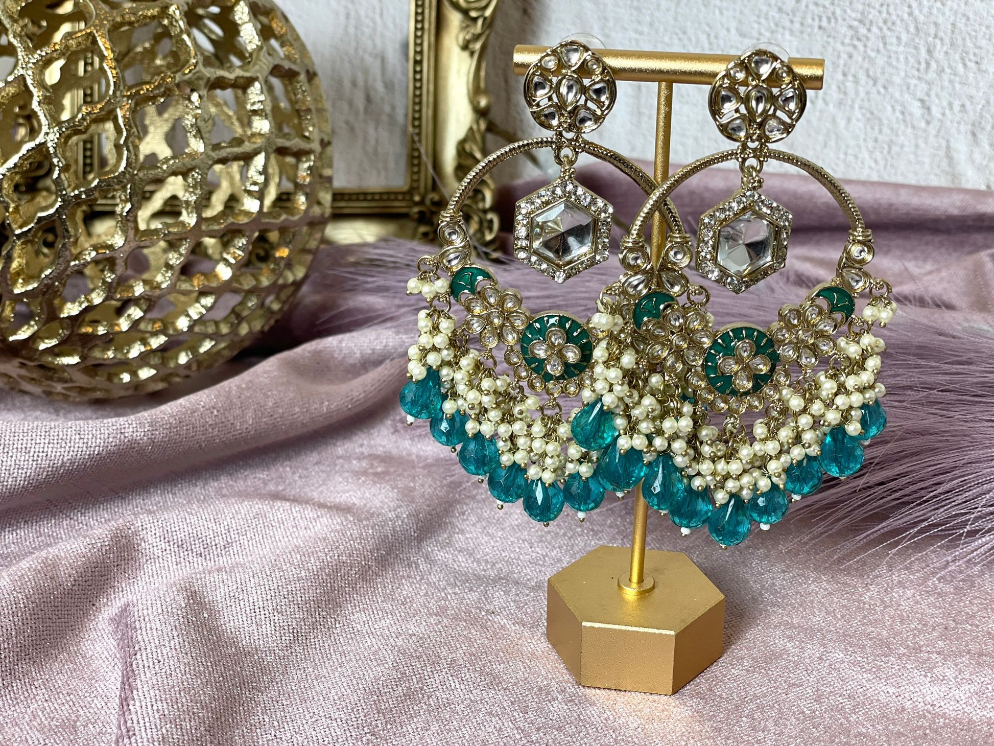 Teal Chandbalis Perfect Accessories to Brighten Your Look