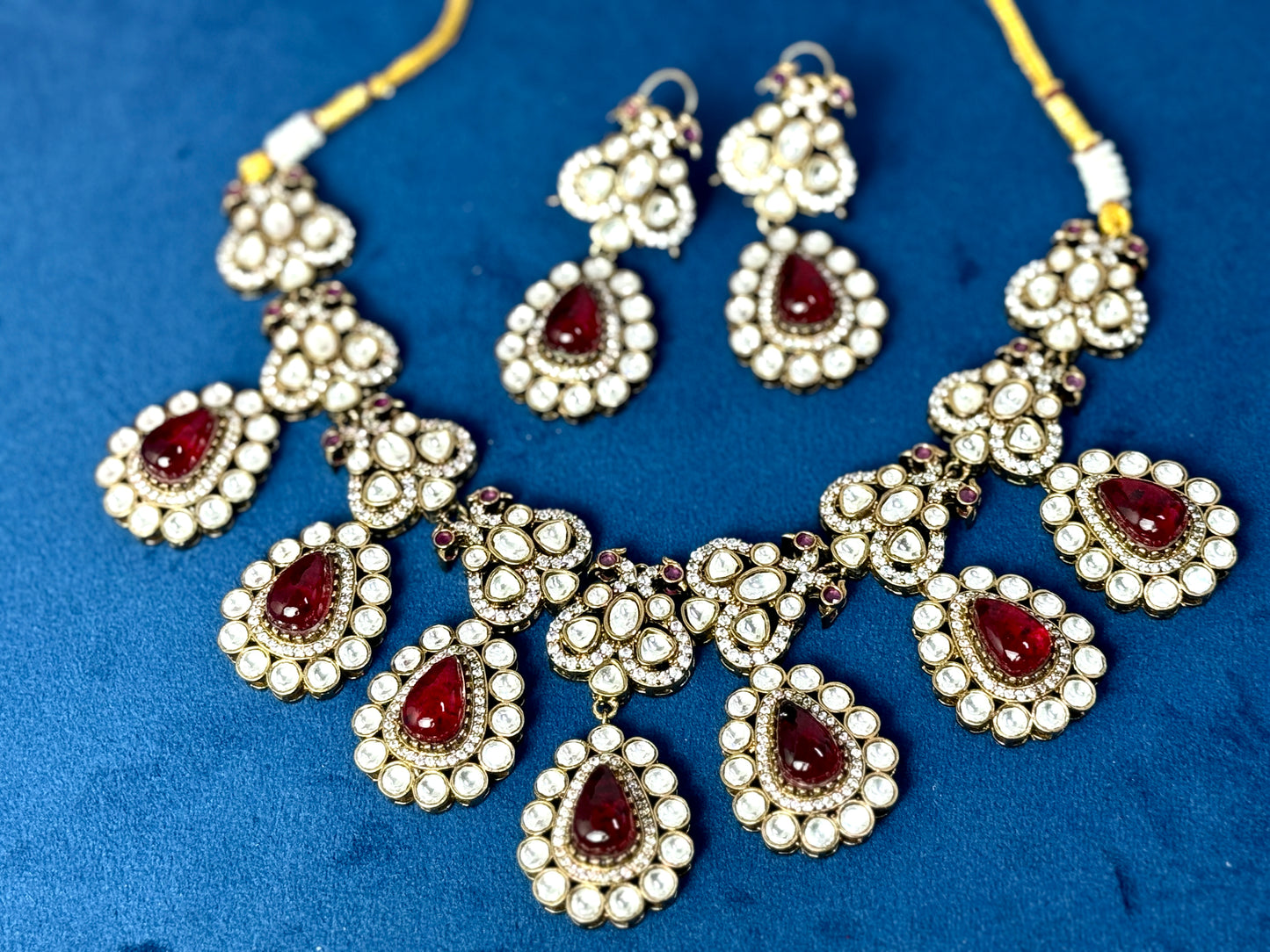 Ruby Red Statement Set- Radiance 1004