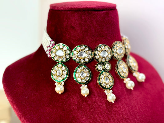 Kundan Statement Set- Radiance