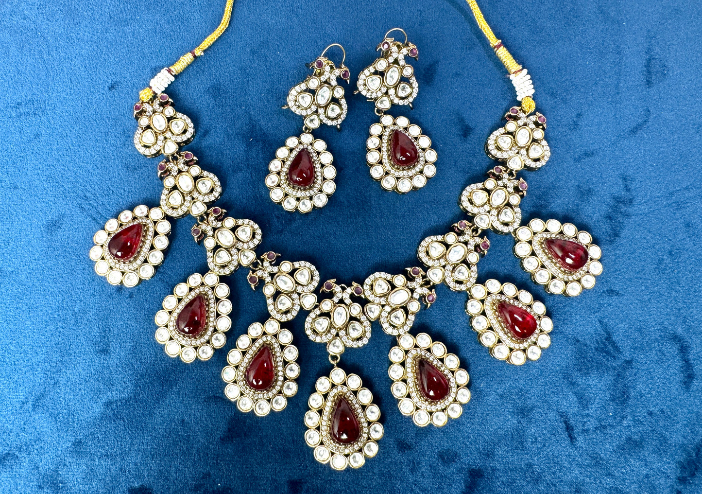 Ruby Red Statement Set- Radiance 1004