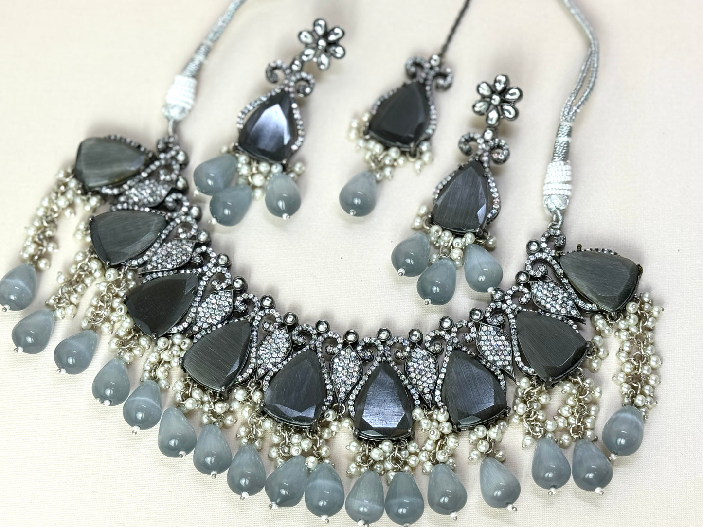 Grey Statement Oxidized Set- Radiance