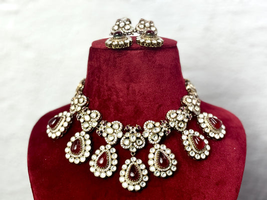 Ruby Red Statement Set- Radiance 1004