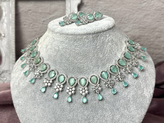 Mint green Ad Choker Glaze 1009