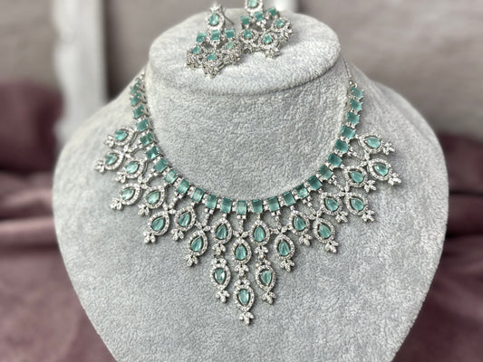 Mint Green AD Set Diamond Glaze 1008