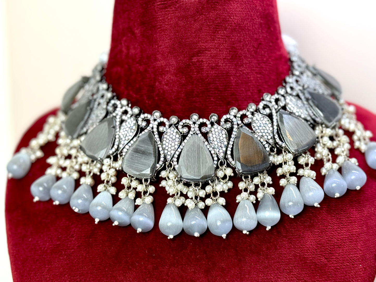 Grey Statement Oxidized Set- Radiance