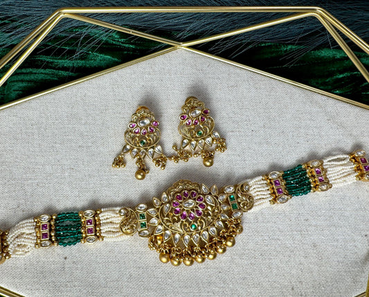 Green Magenta Pearl Set- Charisma 1007