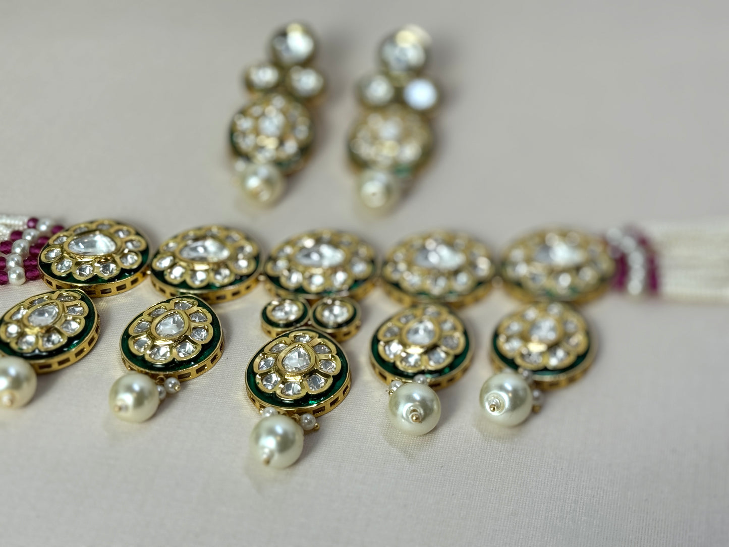 Kundan Statement Set- Radiance