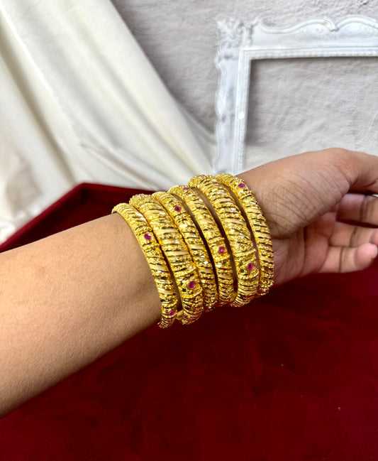 24 Gold Carat Plated Kadas Gold Rush 1010