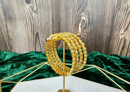 Luxurious Gold Bangles 