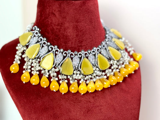 Yellow Statement Oxidized Set- Radiance