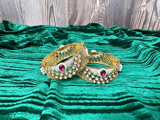 Meenakari Kangans (set of 2) Charisma 1026