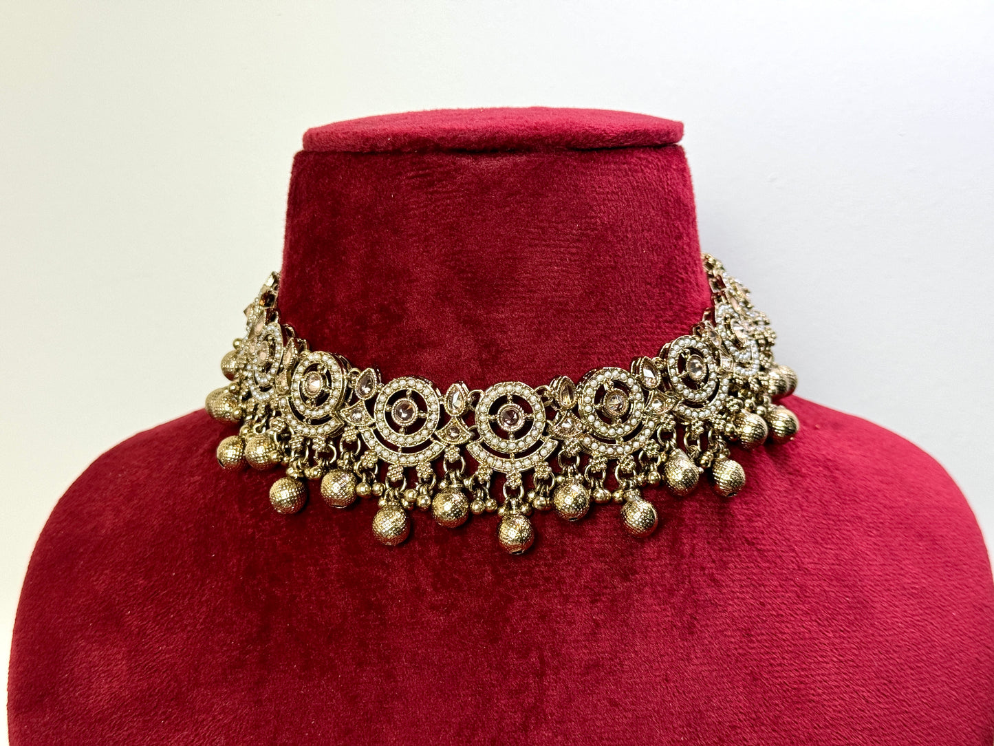 Antique Gold Choker Set