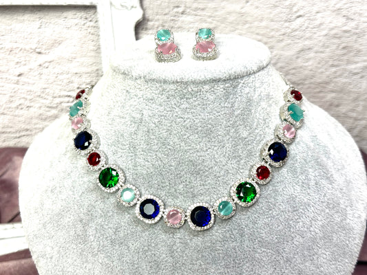 Multicolor Diamond Set Glaze 1006