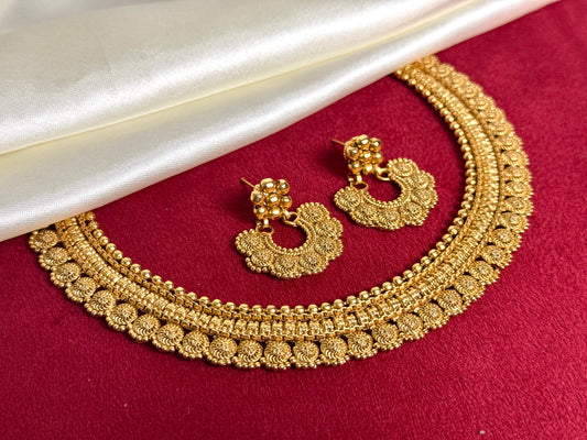 Gold Plated Choker Swarna 1010