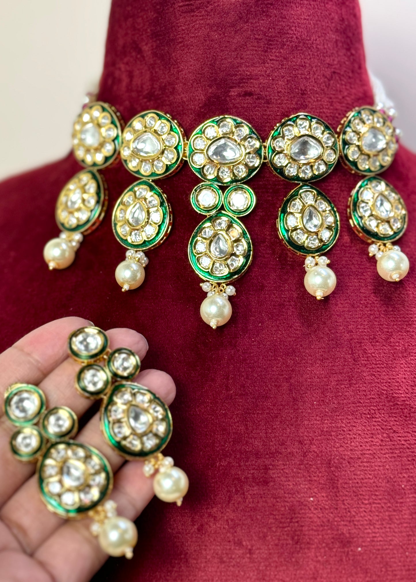 Kundan Statement Set- Radiance