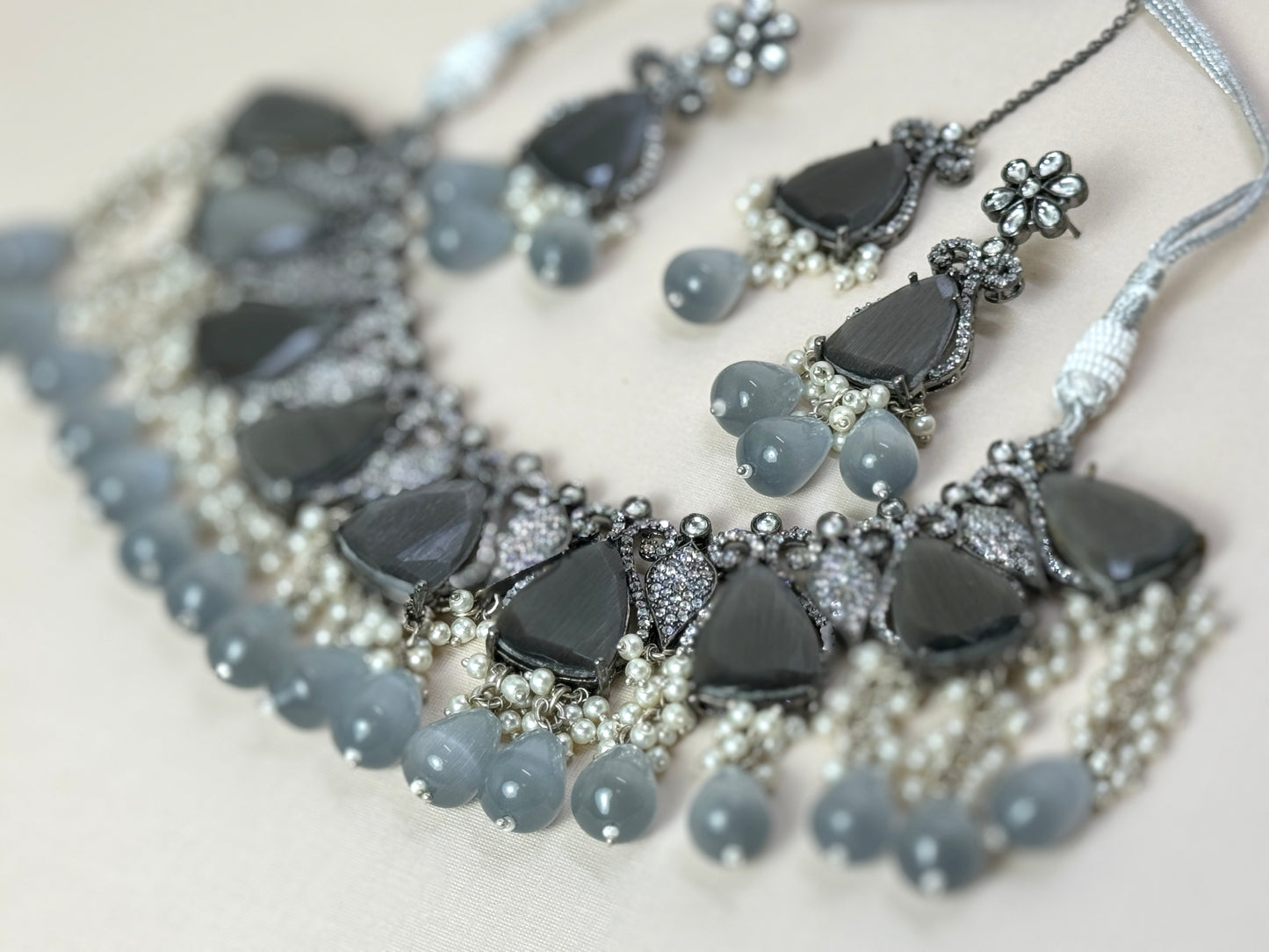 Grey Statement Oxidized Set- Radiance