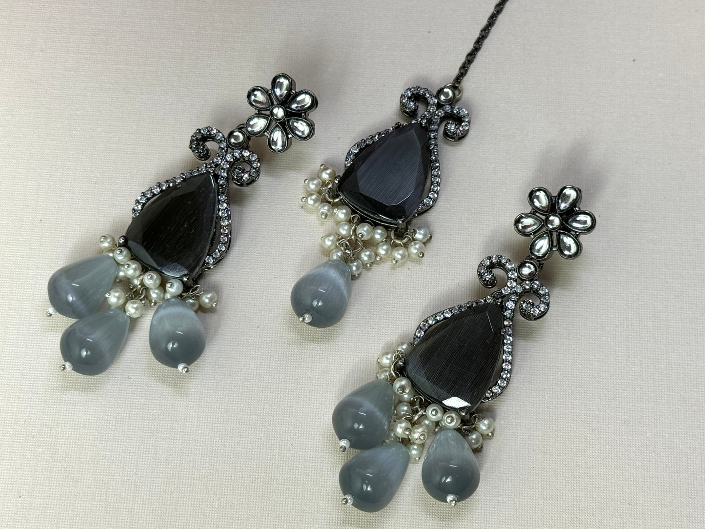 Grey Statement Oxidized Set- Radiance