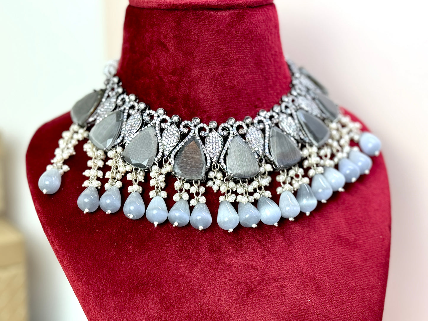 Grey Statement Oxidized Set- Radiance