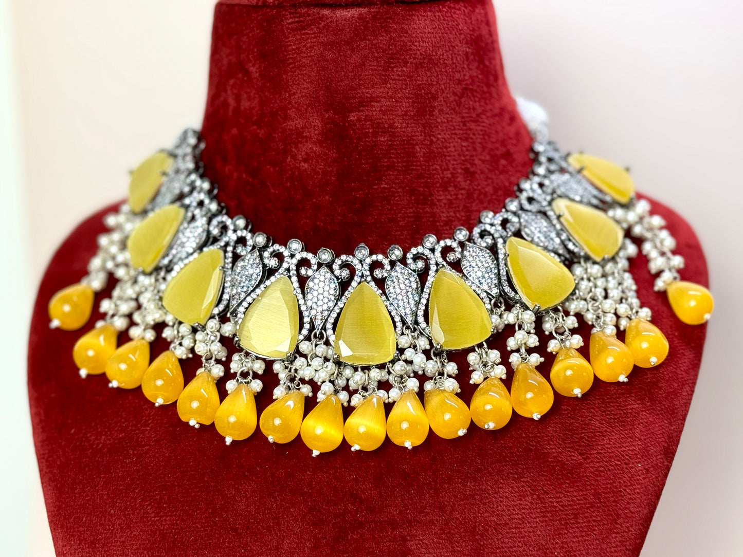 Yellow Statement Oxidized Set- Radiance