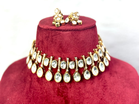 Polki Antique Gold- Radiance 1002