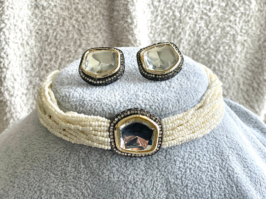 Simple Kundan Set
