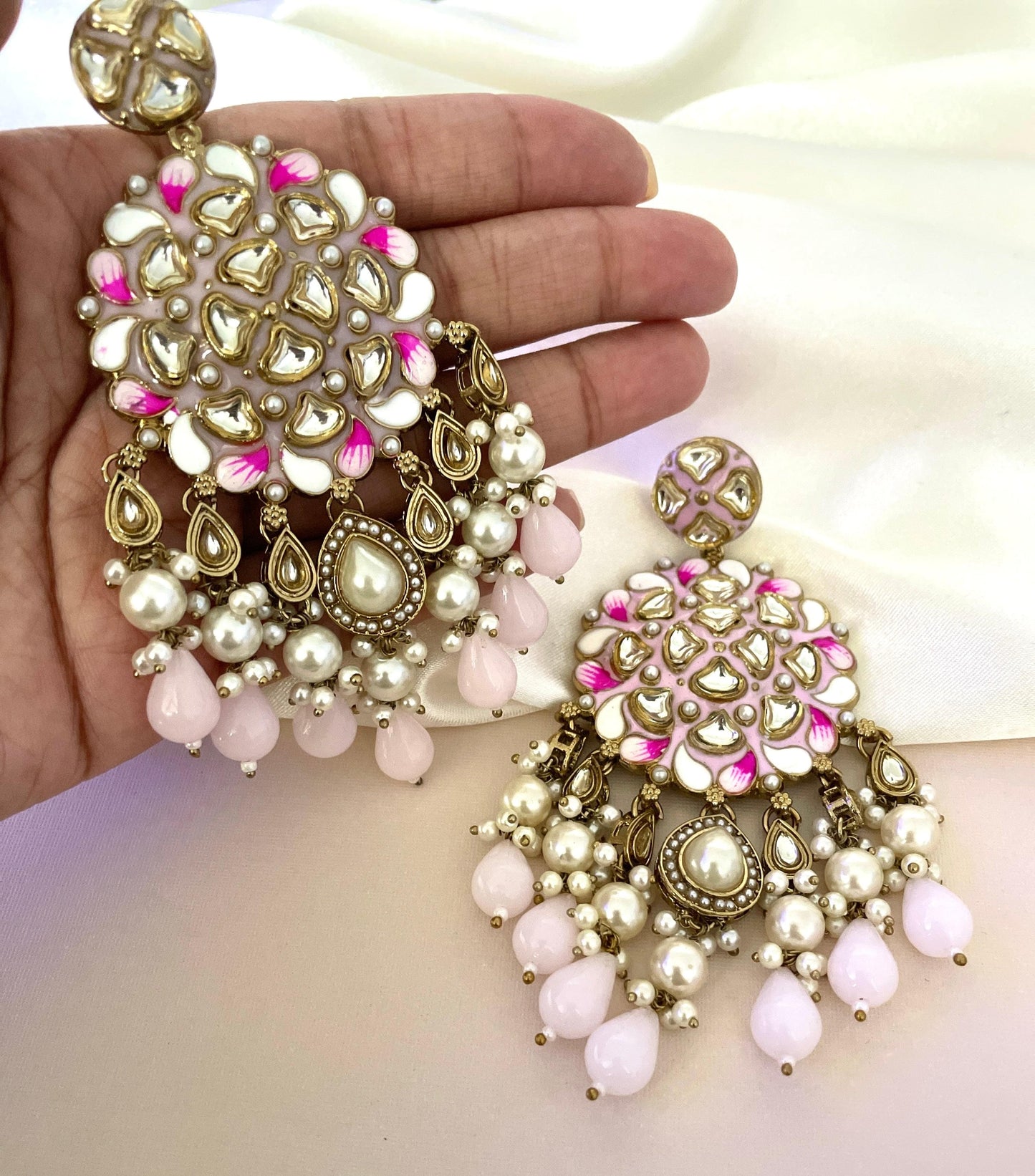 Baby Pink Earrings