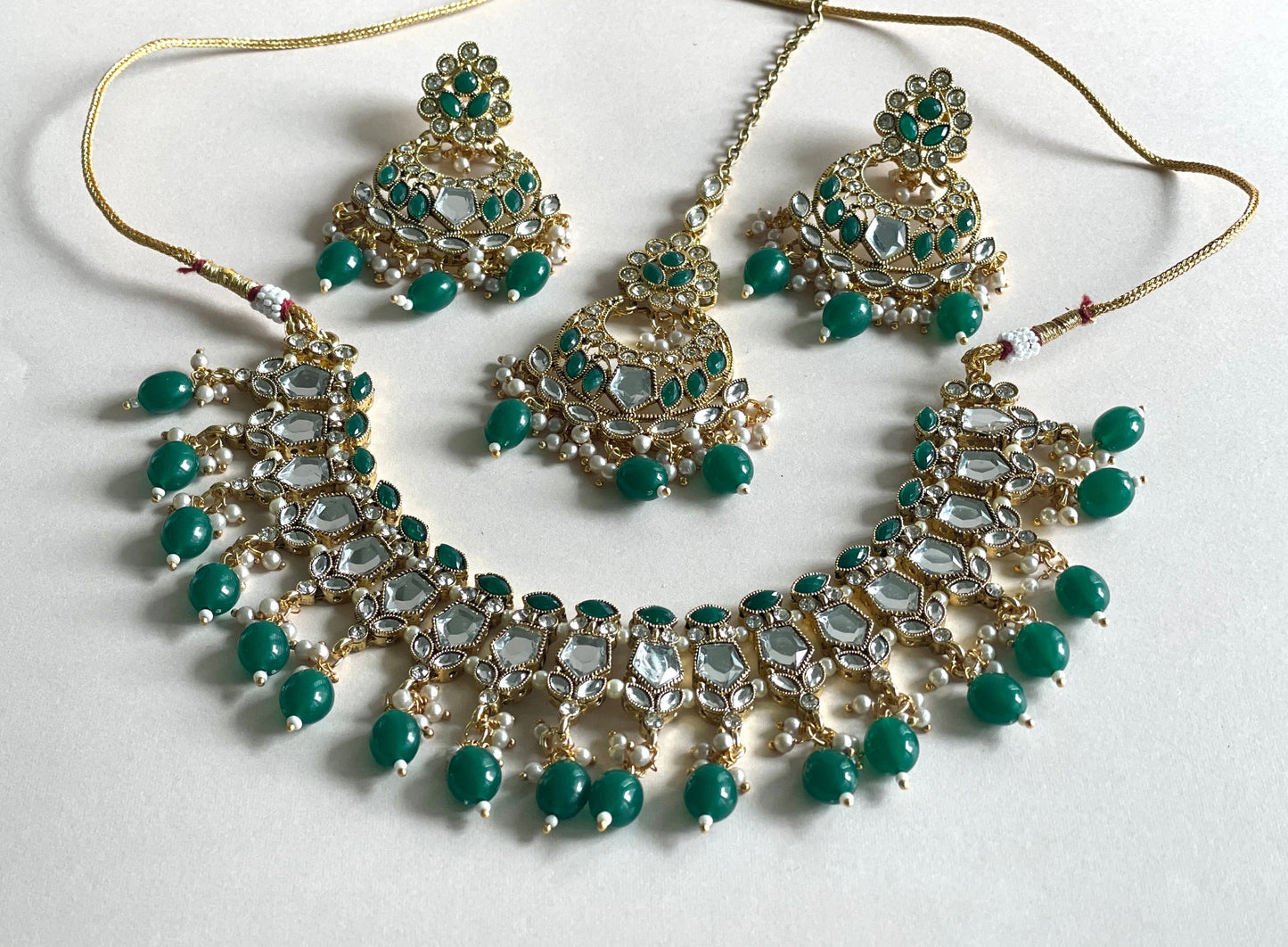 Mirror Emerald Green Set