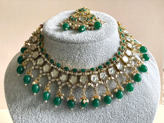 Mirror Emerald Green Set