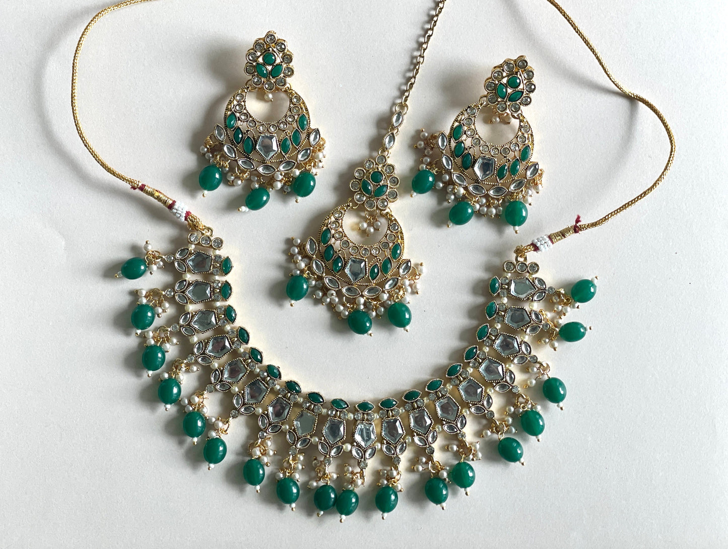 Mirror Emerald Green Set